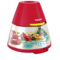 cars red projector night light