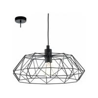 Carlton 2 Ceiling Pendant Light Black