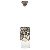 Cardigan Patina Brown/Glass Pendant Light