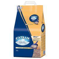 catsan ultra clumping cat litter 15l