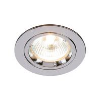 Cast 50W GU10 Fixed Downlight Chrome - 85286