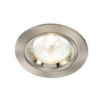 Cast 50W GU10 Fixed Downlight Satin Nickel - 85287