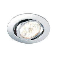 Cast 50W GU10 Tilt Downlight Chrome - 85289