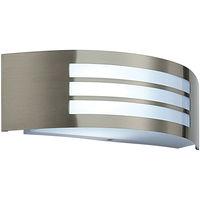 Cameo 9.2W ES LED Grill Wall Steel IP44 - 34239