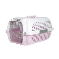 Catit / Dogit Voyageur Cat/ Dog Carrier, Small, 48 x 32 x 28 cm, Pink/ White