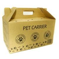 cardboard pet carrier large 460mm x 363mm x 253mm pack of 5