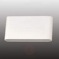 Casper  white LED wall light for outdoor use