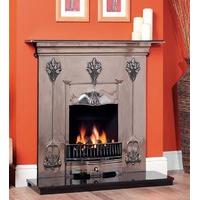 cast tec liberty cast iron combination fireplace