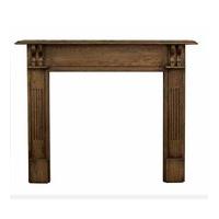 carron earlswood distressed oak fire surround