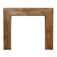 Carron Nevada Solid Sheesham Fireplace Mantel