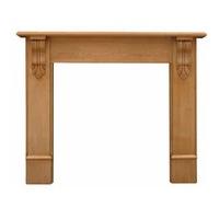 Carron Edinburgh Corbel Pine Fire Surround