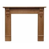 carron edinburgh corbel oak fire surround