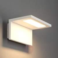 Caner White LED Exterior Wall Lamp