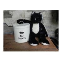 Cat Treats Enamel Storage Tin