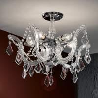 caroline crystal ceiling chandelier elegant