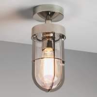 Cabin Semi Flush - glossy outdoor light