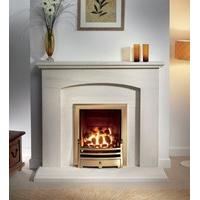 Cartmel Limestone Fireplace Package with Gas Fire