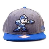 capcom mega man unisex mega buster logo snapback baseball cap one size ...