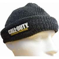 call of duty advanced warfare beanie with small logo black