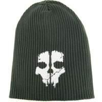 call of duty large beanie hat green ge2089