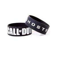 Call Of Duty Ghosts Logo Rubber Wristband 25mm Black (wb19ldcdh)