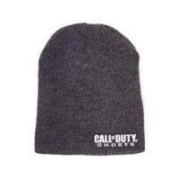 Call Of Duty Ghosts Logo Beanie Hat Black (kc18p0cdh)