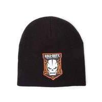 Call Of Duty Black Ops 3 Skull Logo Patch Beanie