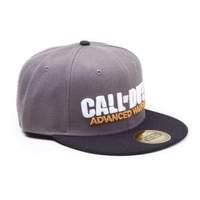 Call Of Duty Advanced Warfare Flatbill Fitted Baseball Cap With Stitched 3d Logo