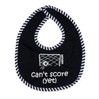 CAN\'T SCORE YET FAIRTRADE BIB