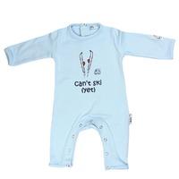 cant ski yet fairtrade baby grow