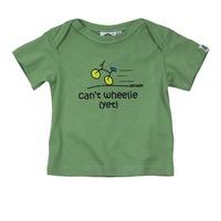 CAN\'T WHEELIE YET FAIRTRADE S/SL ENVELOPE NECK T SHIRT