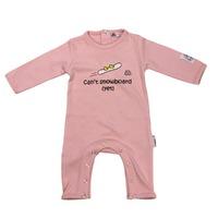 cant snowboard yet fairtrade baby grow