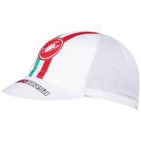 castelli performance cycling cap white
