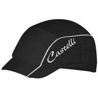 Castelli Women\'s Summer Cycling Cap | Black/White