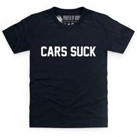 Cars Suck Kid\'s T Shirt