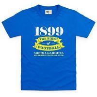 Cardiff City - Birth of Football Kid\'s T Shirt