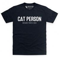 Cat Person T Shirt