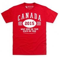 Canada Tour 2015 Rugby T Shirt