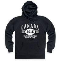 Canada Tour 2015 Rugby Hoodie