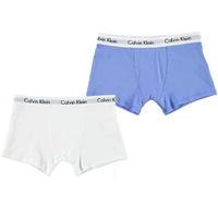 calvin klein 2 pack trunks junior boys