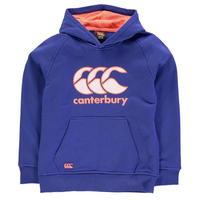 canterbury ccc logo hoody junior boys