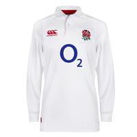 Canterbury England Home Classic Long Sleeve Rugby Jersey 2016 2017 Junior Boys