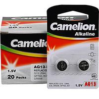 Camelion AG13 Coin Button Cell Alkaline Battery 1.5V 40 Pack