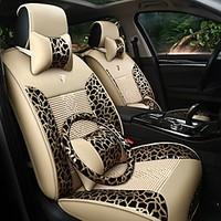 car seat cushion car seat cover family car silk leather 5 seat four se ...