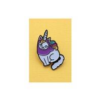 Caticorn Enamel Pin Badge