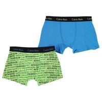 Calvin Klein 2 Pack Graphic Trunks