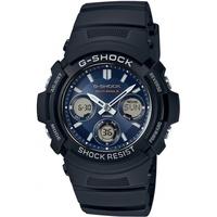 Casio AWGM100SB-2AER G-Shock Solar Powered & Radio Controlled Watch Black with Blue Dial