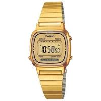 Casio Ladies Gold Plated Digital Watch