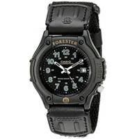 casio forester watch with analogue display black