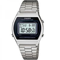 Casio Classic Digital Watch with Stainless Steel Band Silver